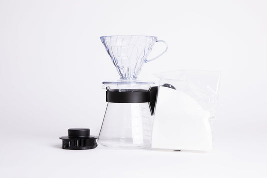 V60 Size 02 Plastic Pourover set (Color as per availability)