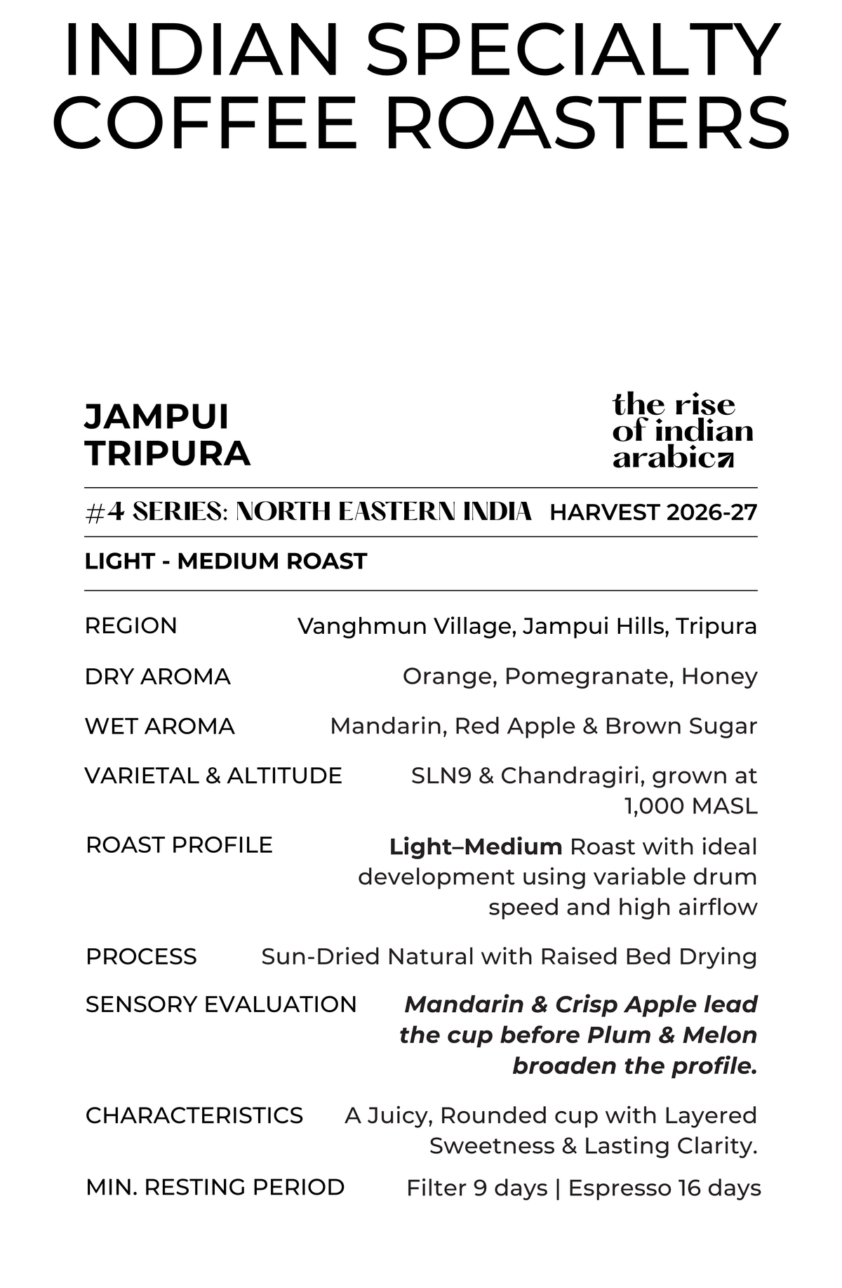 tripura indian specialty coffee grey soul coffee roasters north east indian coffee
