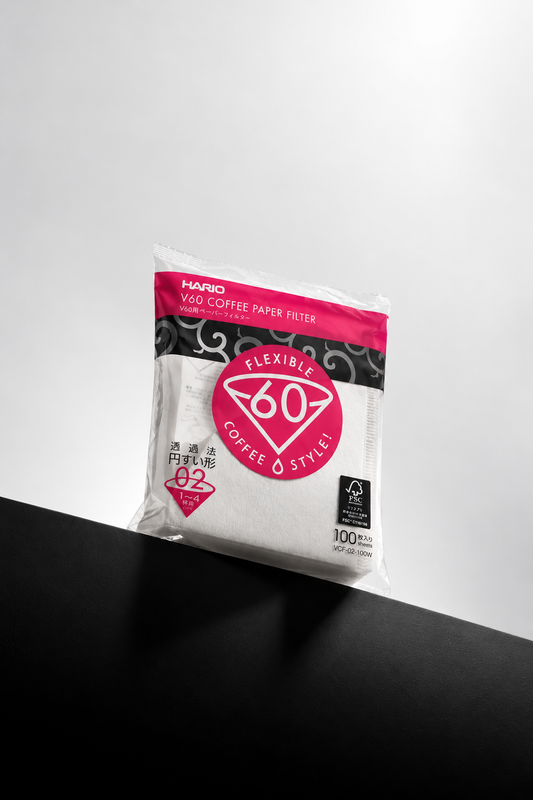 White Hario filter paper size 02