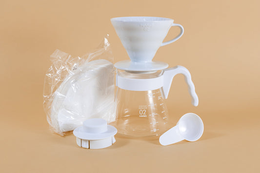 Hario Ceramic Pourover Set Size 02 (Color as per availability)