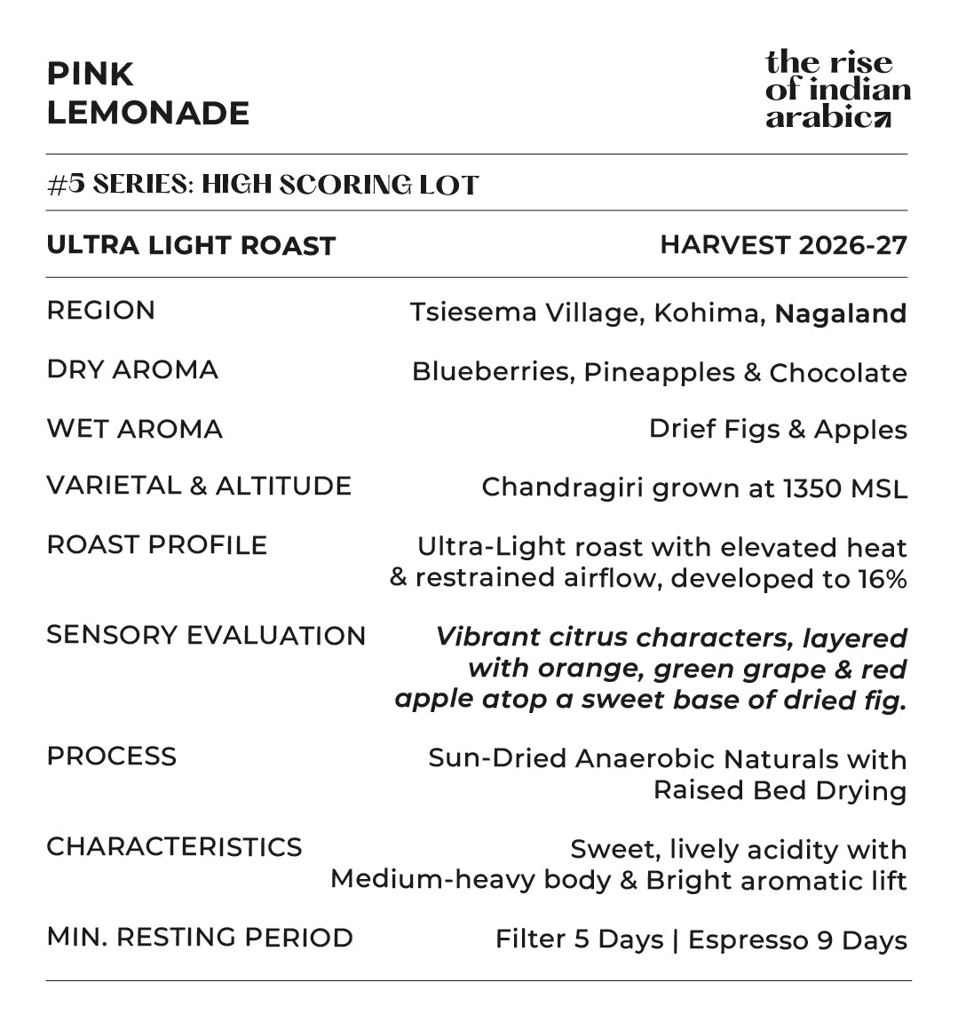 ultra light roast nagaland coffee grey soul coffee roasters indian specialty coffee