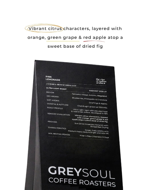 ultra light roast nagaland coffee grey soul coffee roasters indian specialty coffee