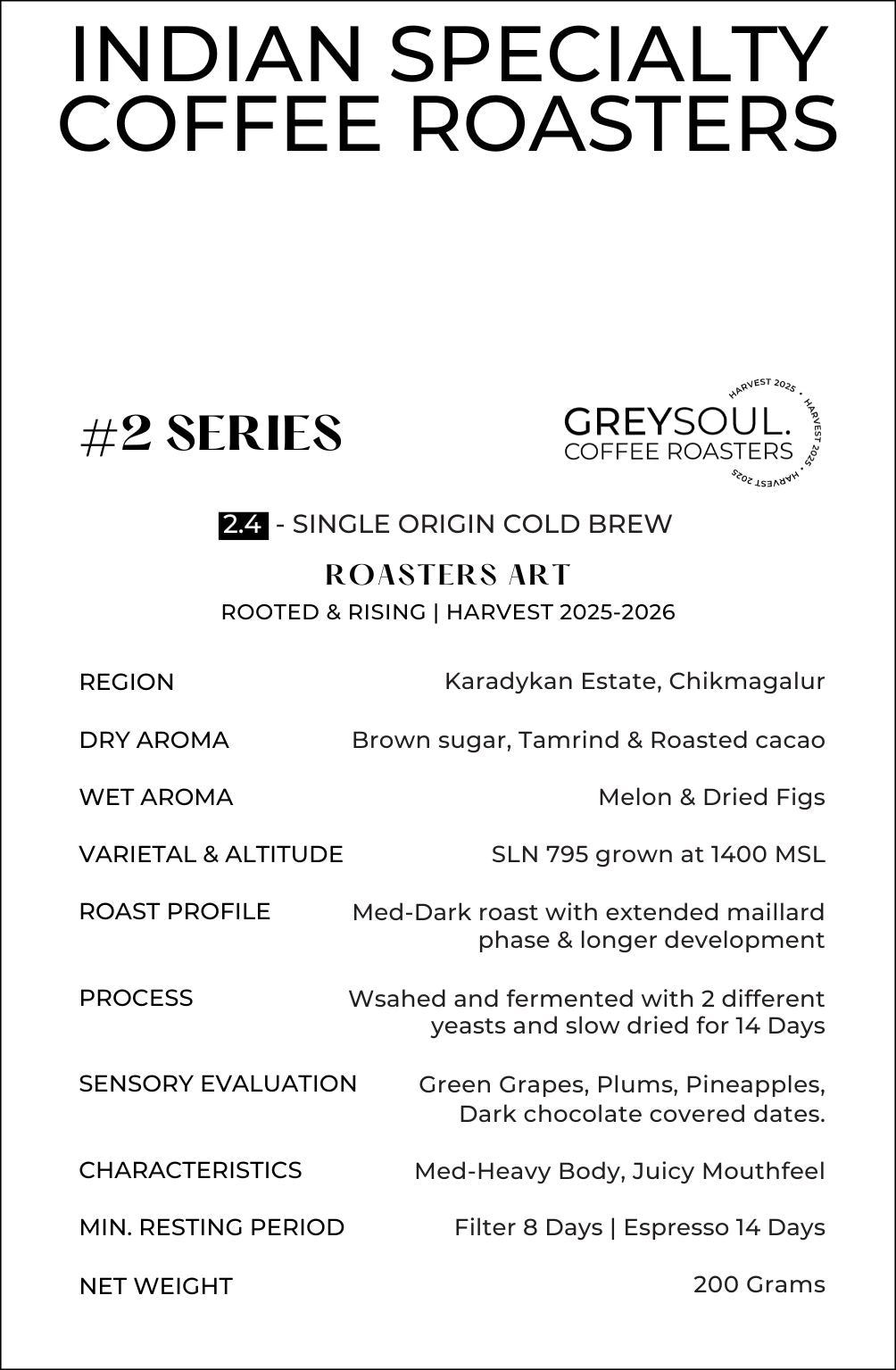 Single Origin Cold Brew (Med-Dark Profile)
